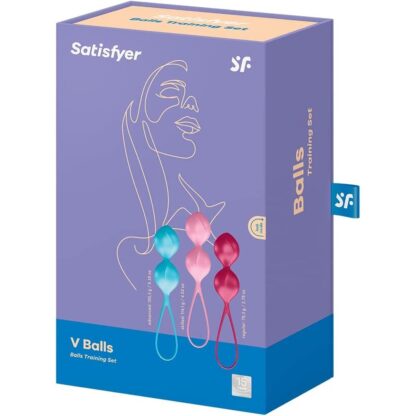 Satisfyer Set Of 3 Weighted Double Training Orgasm Balls - Image 4