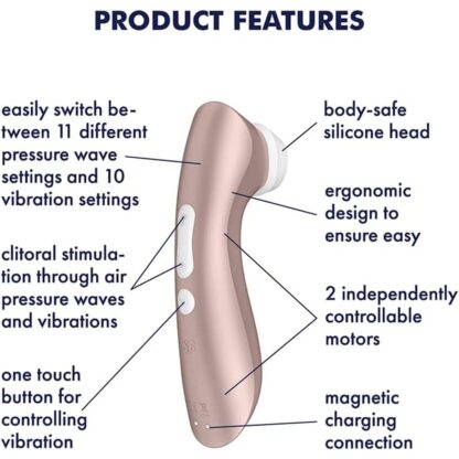 Satisfyer Pro 2 Plus Vibration Clitoral Massager - Image 3