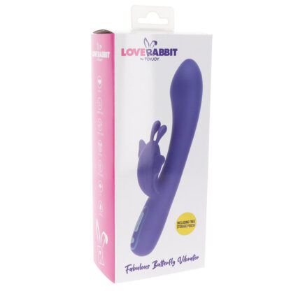 ToyJoy Love Rabbit Fabulous Butterfly Vibrator - Image 4