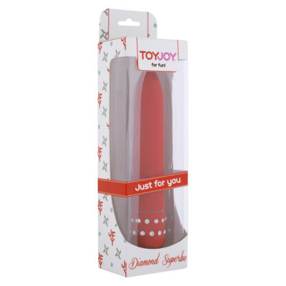 ToyJoy Diamond Red Superbe Mini Vibrator - Image 2