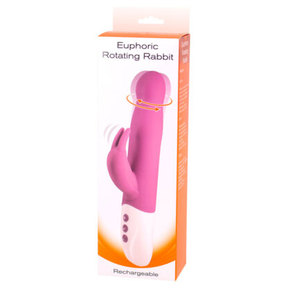 Rechargeable Euphoric Rotating Rabbit Vibrator - Image 2