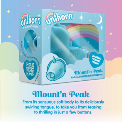 Unihorn Mountn Peak Twirling Tongue Unicorn Vibe - Image 3