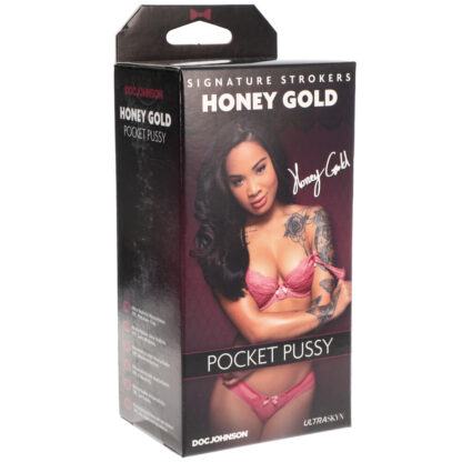 Signature Strokers Honey Gold Pocket Pussy - Image 3