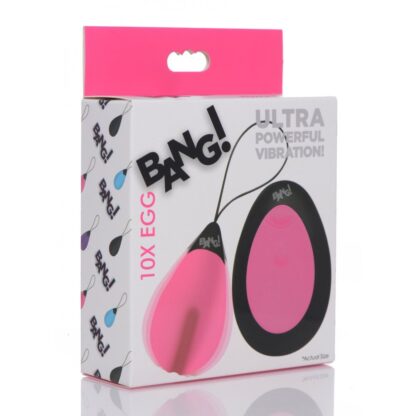 XR 10X Silicone Vibrating Egg Pink - Image 4