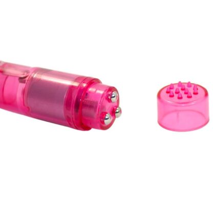 Pink Powerful Pocket Mini Vibrator - Image 2