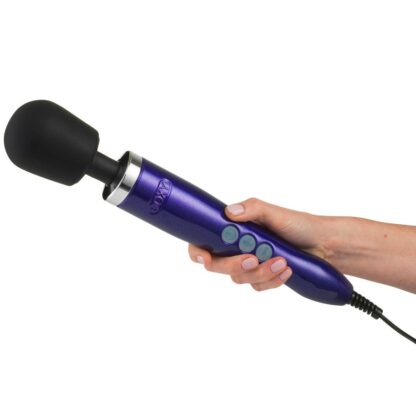 Doxy Die Cast Wand Massager PURPLE UK Plug - Image 3