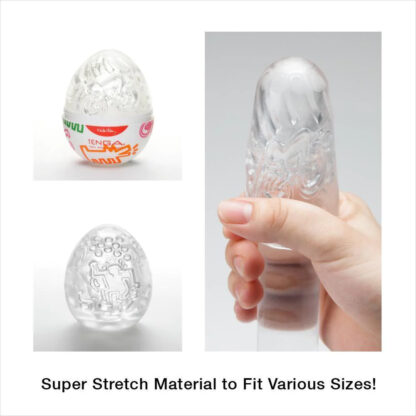 Tenga Keith Haring Dance Egg Masturbator - Image 3