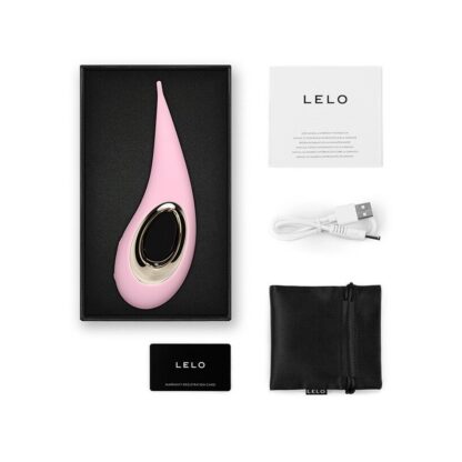 Lelo Dot Elliptical Clitoral Stimulator Pink - Image 4