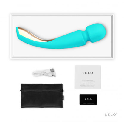 Lelo Smart Wand 2 Large Aqua - Image 3