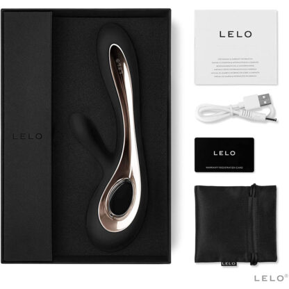 Lelo Soraya 2 Dual Rabbit Vibrator Black - Image 2