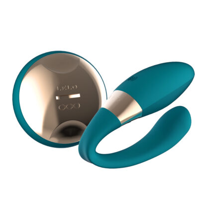 Lelo Tiani Duo Couples Massager Ocean Blue - Image 4