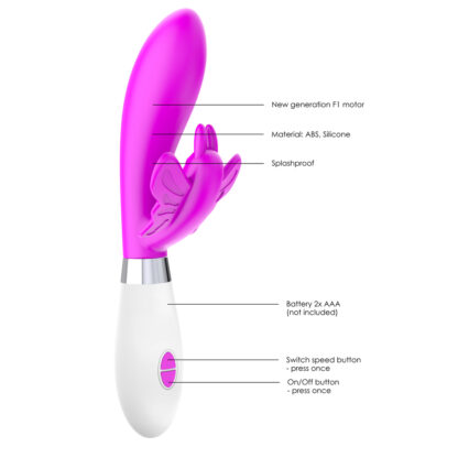 Luminous Alexios Ultra Soft Clit Stim Vibe Fuchsia - Image 2