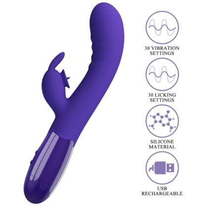 Pretty Love Cerberus Youth Rabbit Vibrator - Image 4