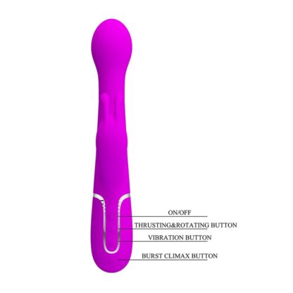 Pretty Love Dejon Rechargeable Rabbit Vibrator - Image 3