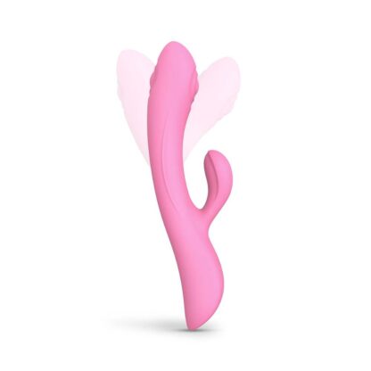 Love To Love Bunny And Clyde Tapping Rabbit Vibrator Pink - Image 2