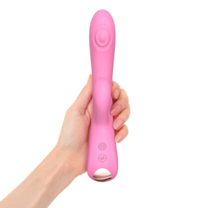 Love To Love Bunny And Clyde Tapping Rabbit Vibrator Pink - Image 3