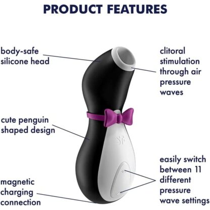 Satisfyer Pro Penguin Clitoral Massager - Image 3