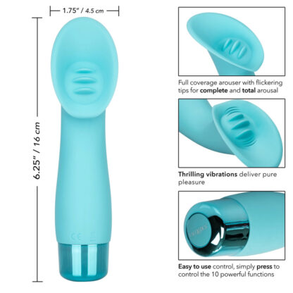 Eden Climaxer Silicone Clitoral Vibe Waterproof 6.25 Inch - Image 2