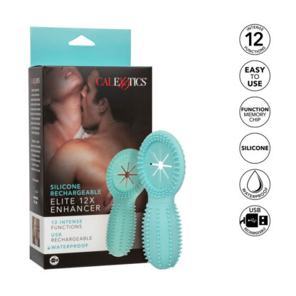 Elite 12X Enhancer Rechargeable Cock Ring - Image 4