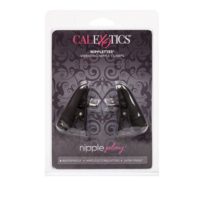 Nipplettes Vibrating Black Nipple Clamps - Image 4