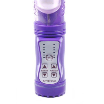 Rabbit Vibrator With Thrusting Motion Purple - Image 3