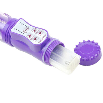 Rabbit Vibrator With Thrusting Motion Purple - Image 4